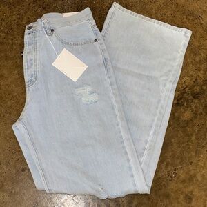 Light Blue Distressed Jeans